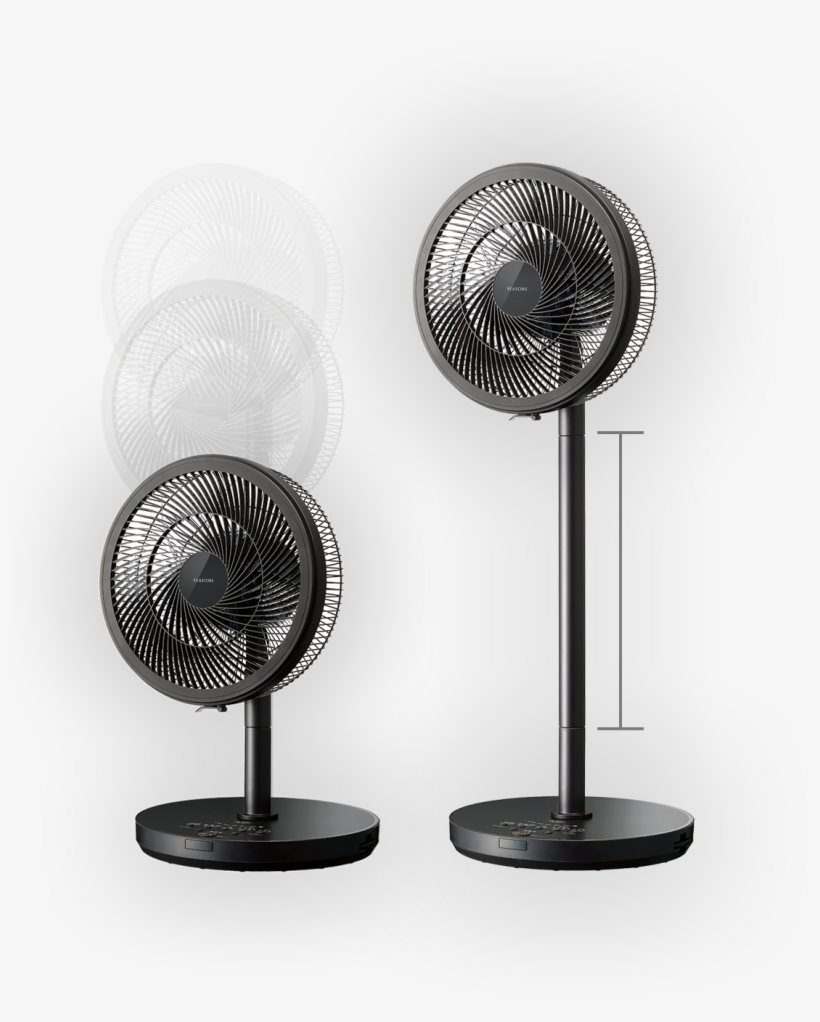 Looks Smart With Extendable Pole - Mechanical Fan, transparent png