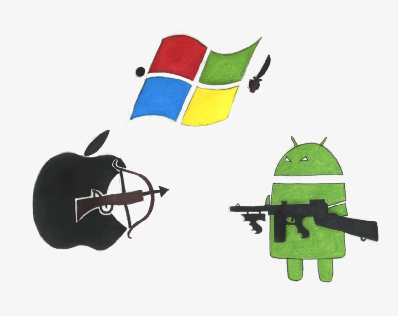 Illustration By Alexandra Decespedes - Android Ecosystem, transparent png