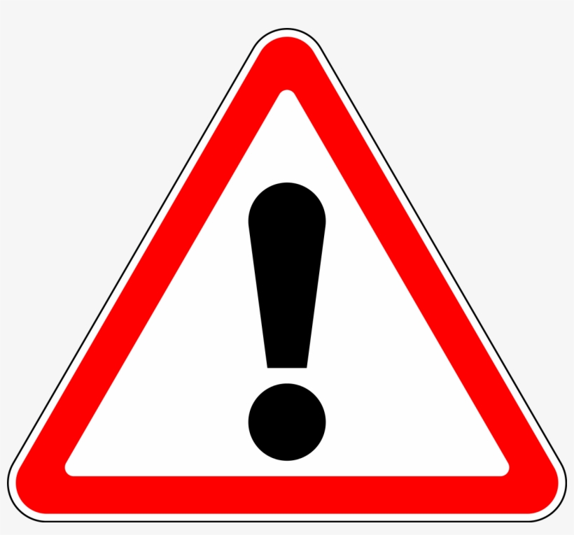 The Largest Selection Of Plastic Signs Aluminium Signs - Attention Sign No Background, transparent png