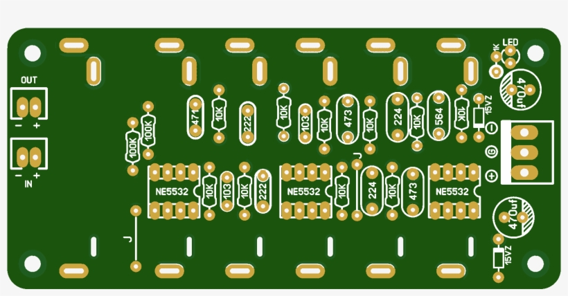 Five Band Equalizer Preamp Audio Board Mono Diy Ne5532 - Kick American Football, transparent png