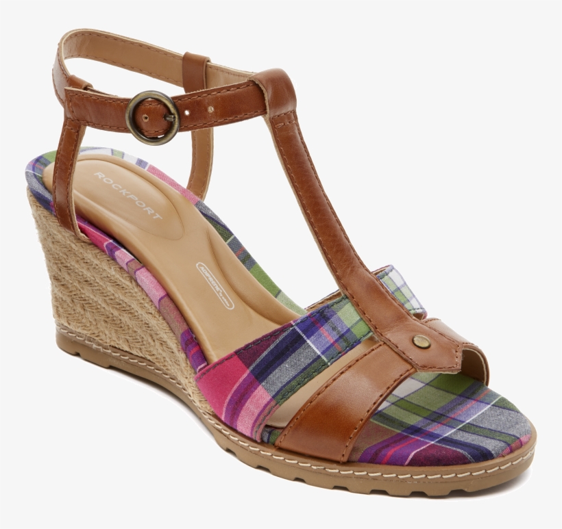 Extra 25% Off Women's Garden Court Perf T Strap Sandal - High Heels, transparent png