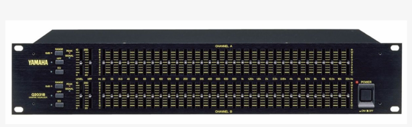 Yamaha Q2031b Equalizer 1 - Yamaha Q2031b, transparent png