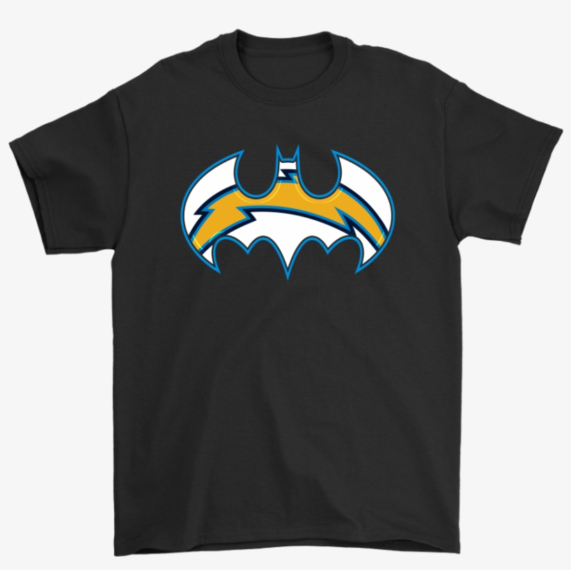 We Are The Los Angeles Chargers Batman Nfl Mashup Shirts - Sarcastic T Shirts Quotes, transparent png
