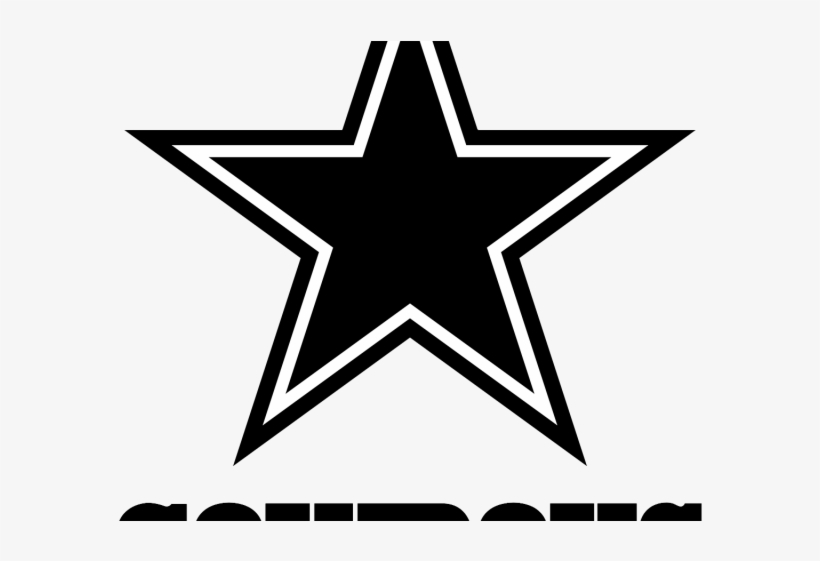 Drawn Stare Dallas Cowboys - Dallas Cowboys Decal, transparent png
