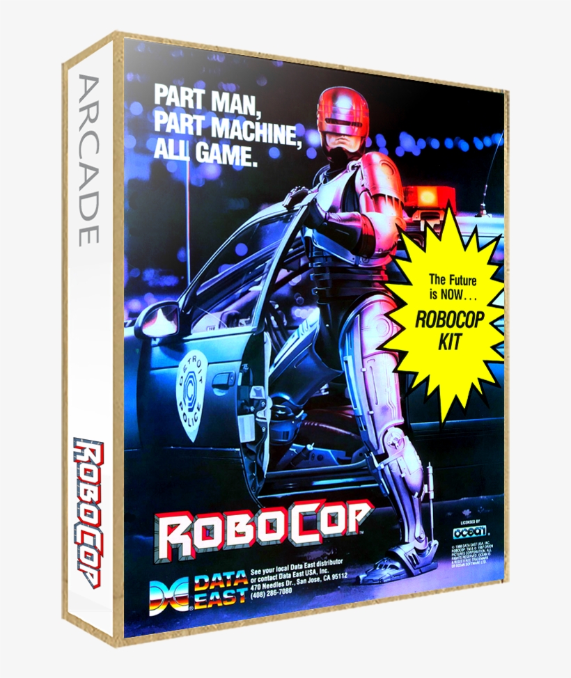 Robocop - Box - 3d - Cinefex Robocop, transparent png