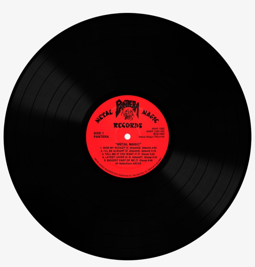 Pantera Metal Magic Cd Disc Image - Circle, transparent png