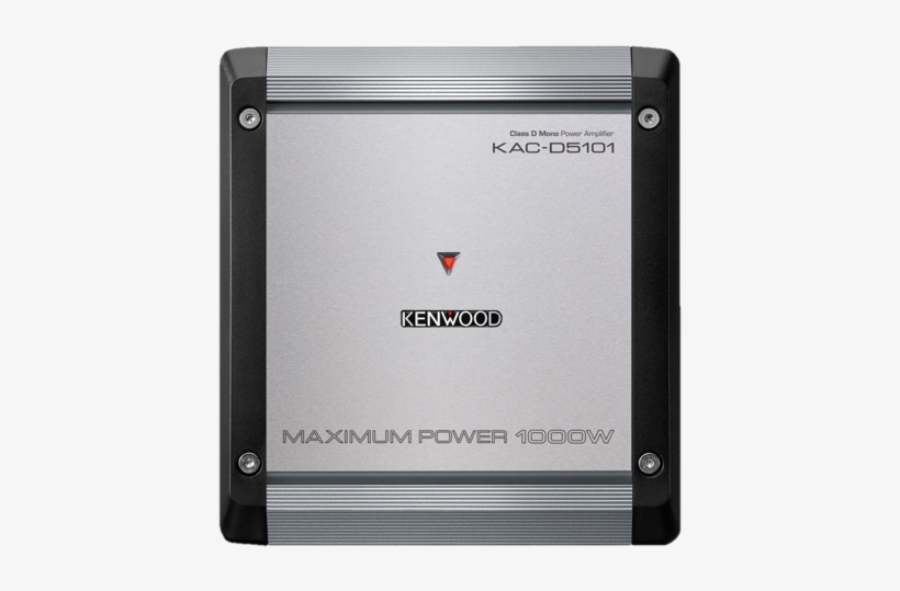 Kenwood Kac-d5101 Mono Subwoofer Amplifier 500 Watts - Audio Power Amplifier, transparent png