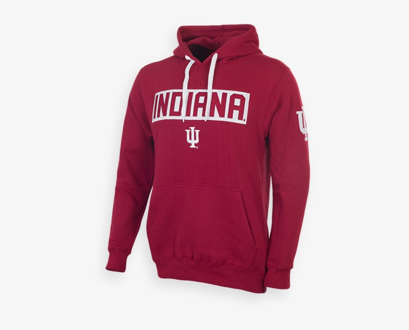 Cardinal Hoodie With Indiana Panel Design - Indiana University, transparent png