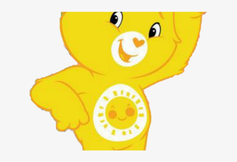 Yellow Clipart Care Bear - Care Bear Png, transparent png