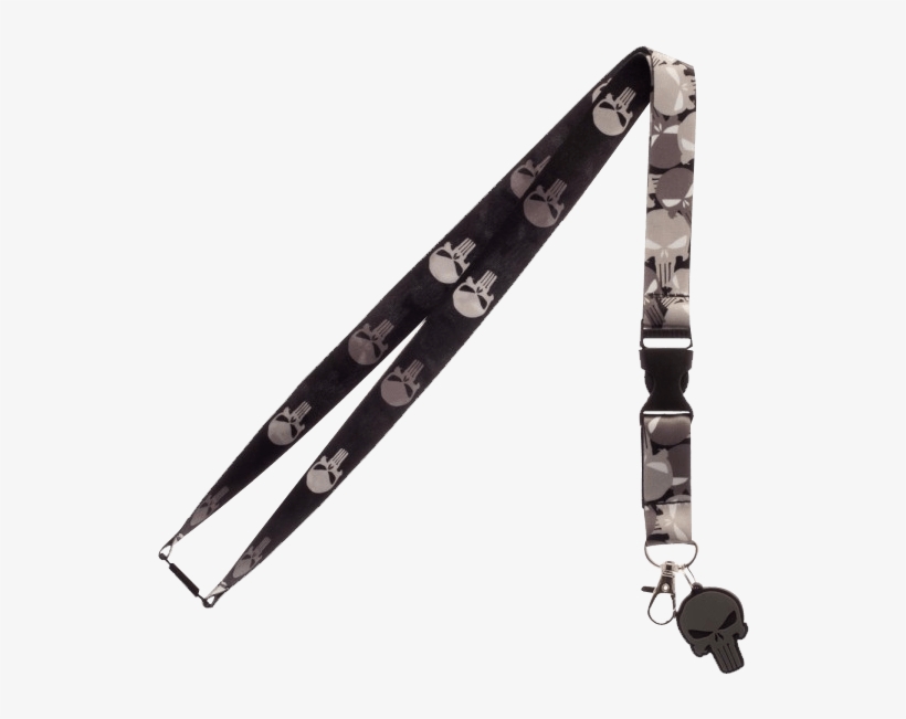 Punisher Lanyard, transparent png