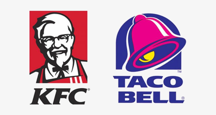 Kfc / Taco Bell Logo - Transparent Kfc Taco Bell Logo, transparent png