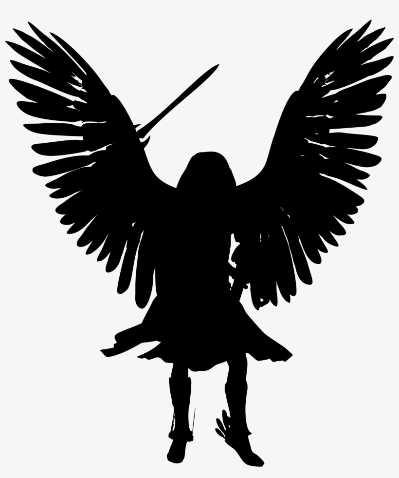 Big Image - Woman Action Figure With Wings, transparent png