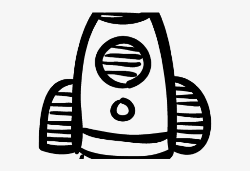 Hand Drawn Rocket Png, transparent png