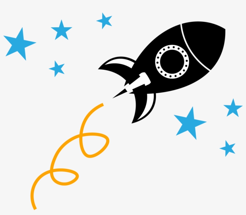Rocketship Decal Pack - Mavi Yildiz, transparent png