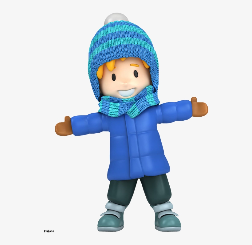 Kid In Winter Clipart, transparent png