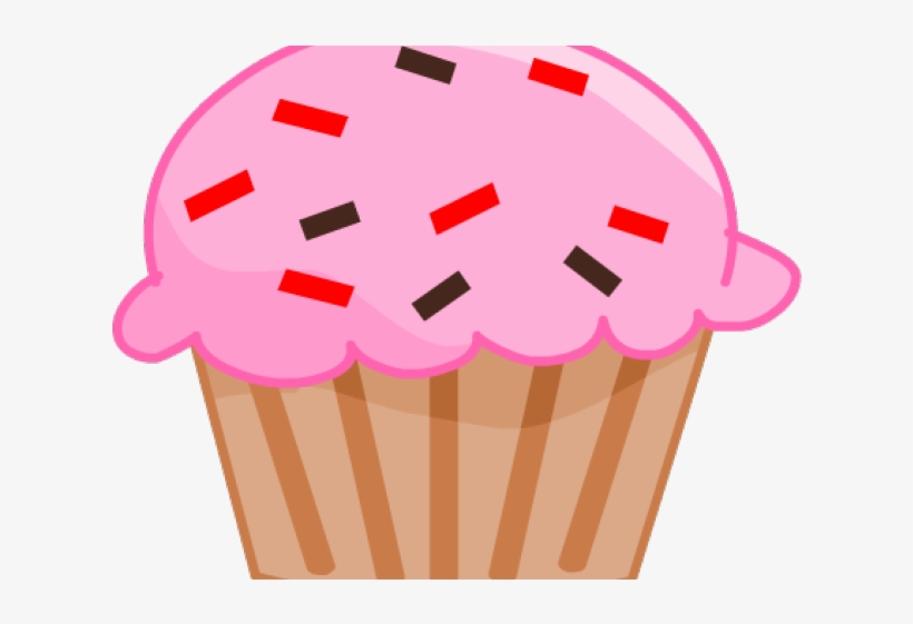 Vanilla Cupcake Clipart Sprinkle Clip Art - Cupcake, transparent png