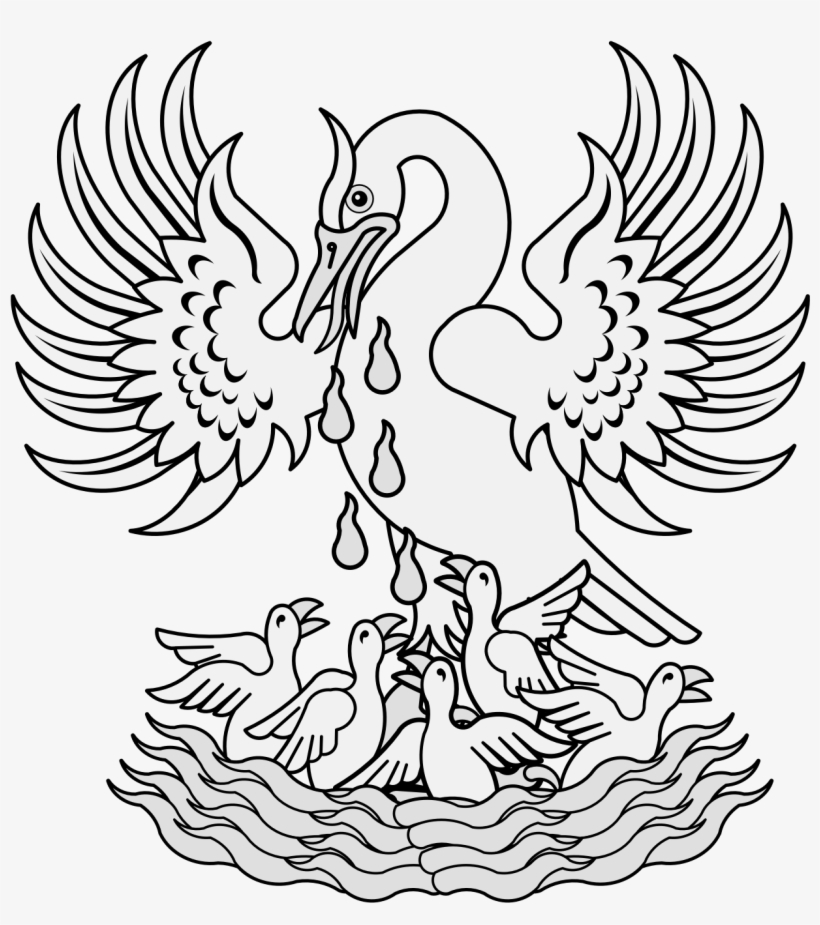 Details, Png - Heraldic Pelican, transparent png
