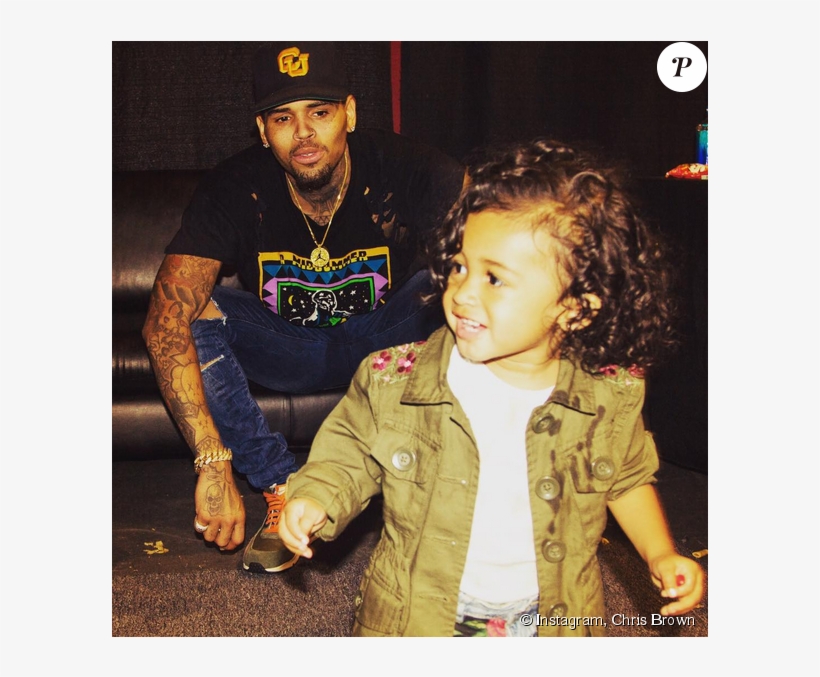 Chris Brown Et Sa Fille Royalty - Chris Brown And Royalty Memes, transparent png