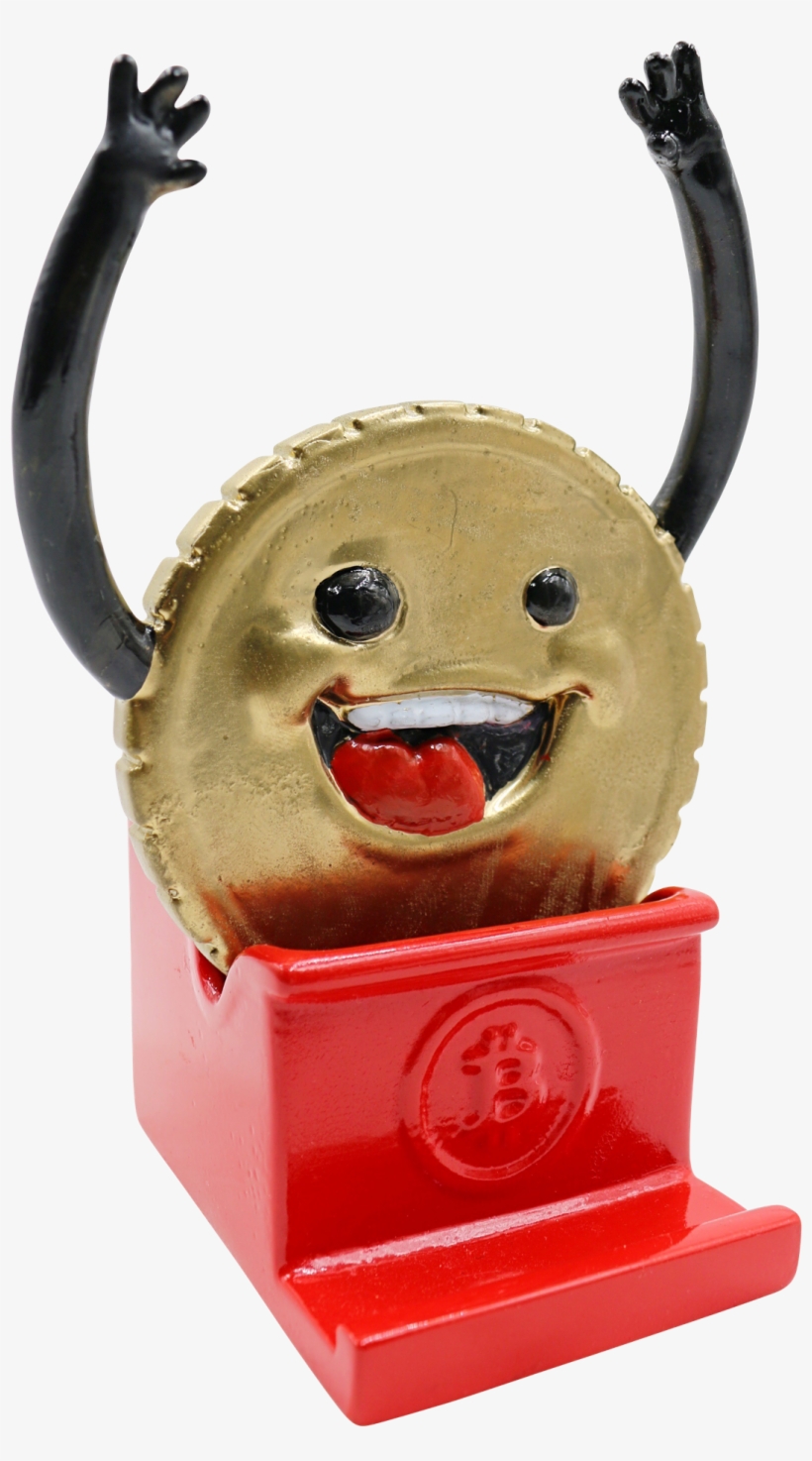 The Bitcoin Rollercoaster Guy - Stuffed Toy, transparent png