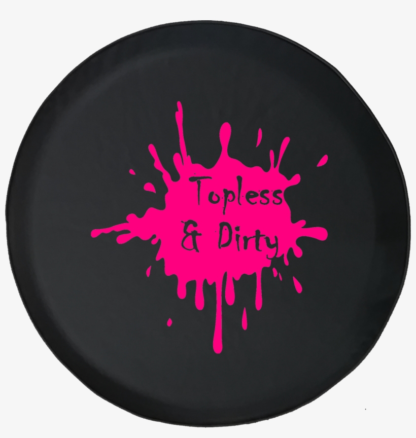 Jeep Topless & Dirty Mud Splatter Offroad Jeep Rv Camper - Jeep, transparent png