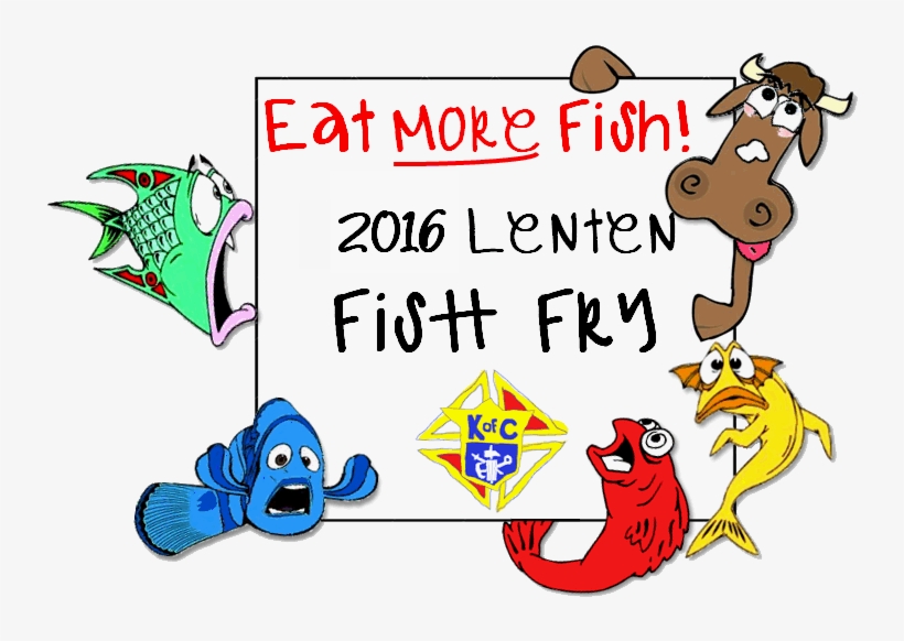 2016 Fry- Eat More Fish Cow - Scared Fish, transparent png