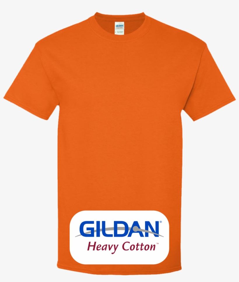 Heavy Cotton T-shirt - Active Shirt, transparent png