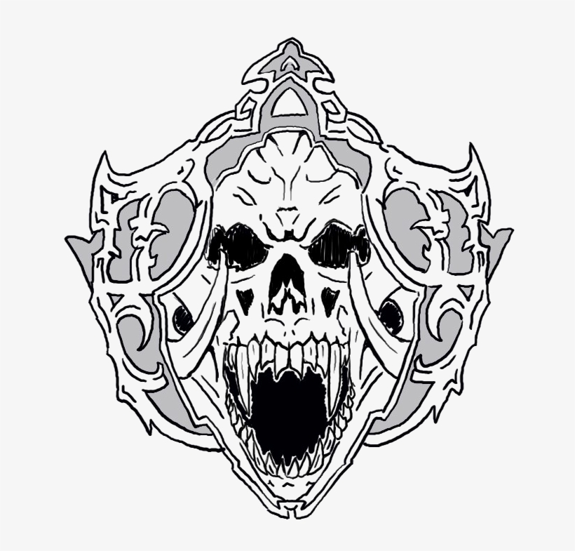 Skull Tattoo Transparent Background Png - Skull Tattoos No Background, transparent png