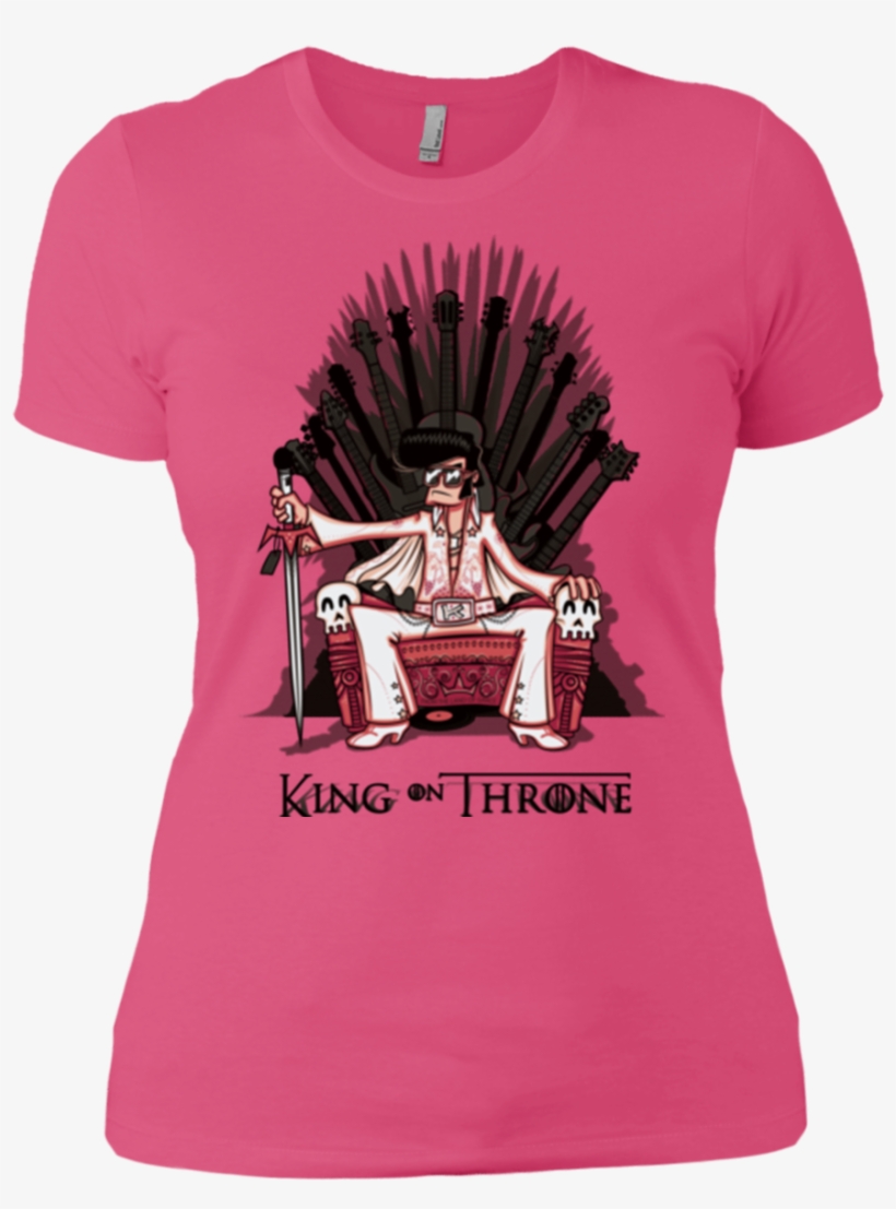 King On Throne Women's Premium T-shirt - Shirt, transparent png