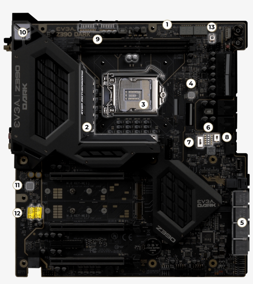 10-layer Pcb - Msi X99a Tomahawk Review, transparent png