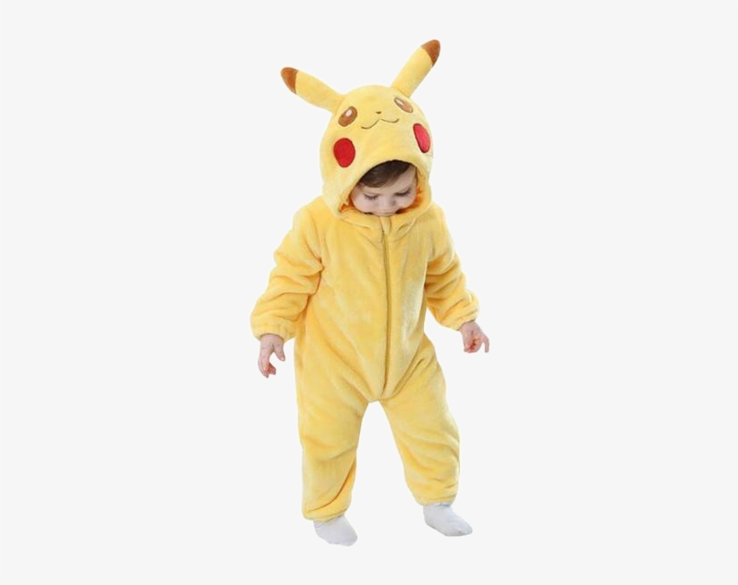 Cute Pikachu Onesies - Pikachu Onesie Baby, transparent png
