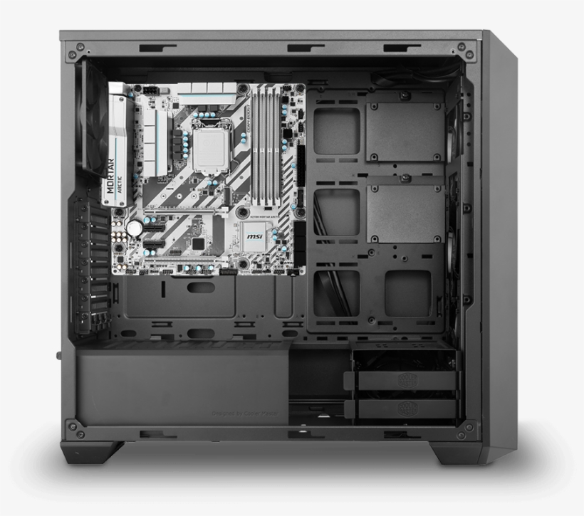 Motherboard Tray Cut-outs Creatively Rearrange Space - Cooler Master, transparent png