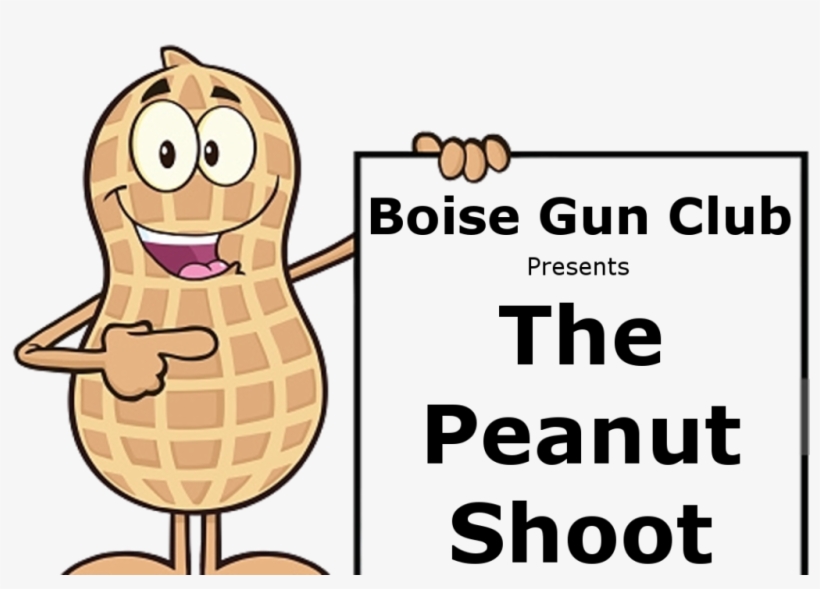 Boise Gun Club - Clipart Peanut, transparent png