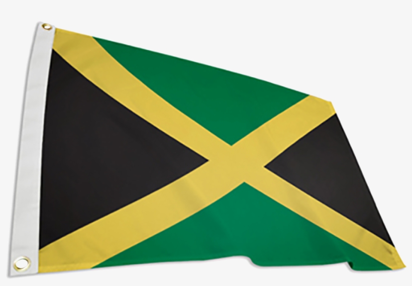 Jamaica International Flag - Triangle, transparent png