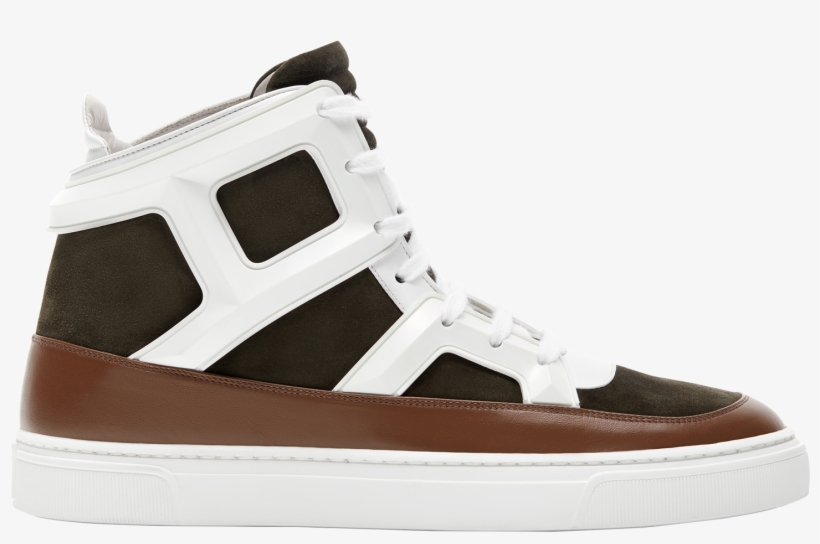 Hi-top Sneakers With Armor - Skate Shoe, transparent png