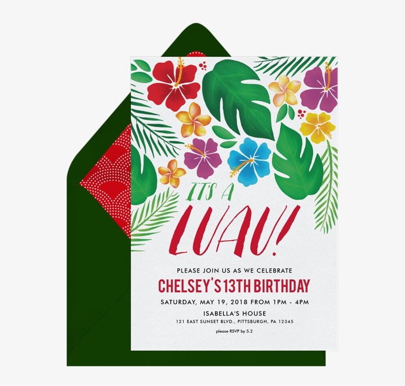 It S A Invitations Greenvelope Com Its - Graphic Design, transparent png