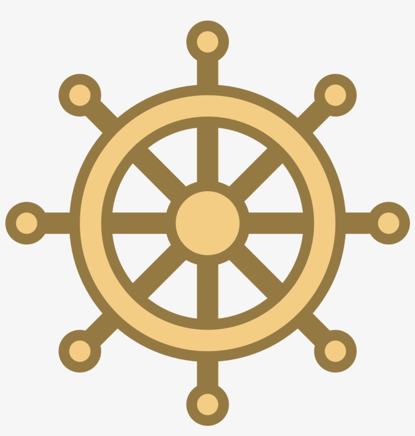 6 Kb, V - Ship Wheel, transparent png