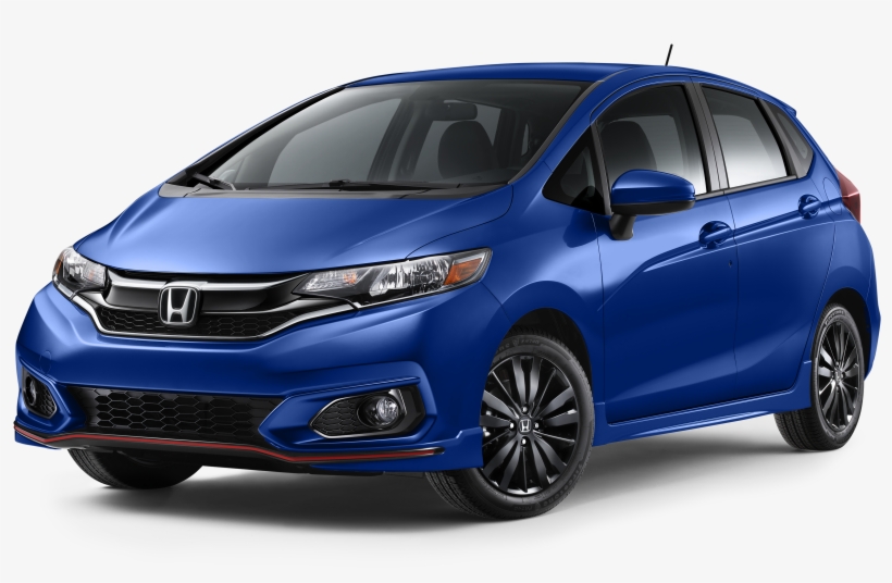 Honda Fit - Blue Honda Fit 2018, transparent png