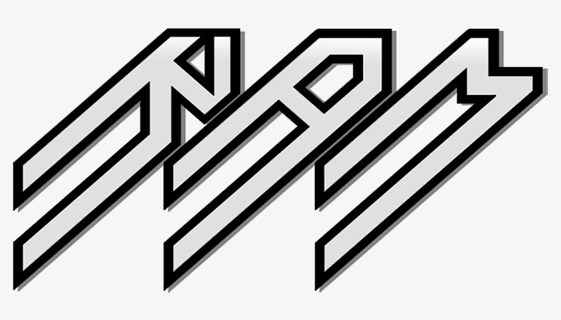 White Winter Font Contoured Thick Black Soft Shadow - Ram Band, transparent png