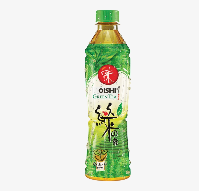Oishi Green Tea Original - Oishi Green Tea Honey Lemon, transparent png