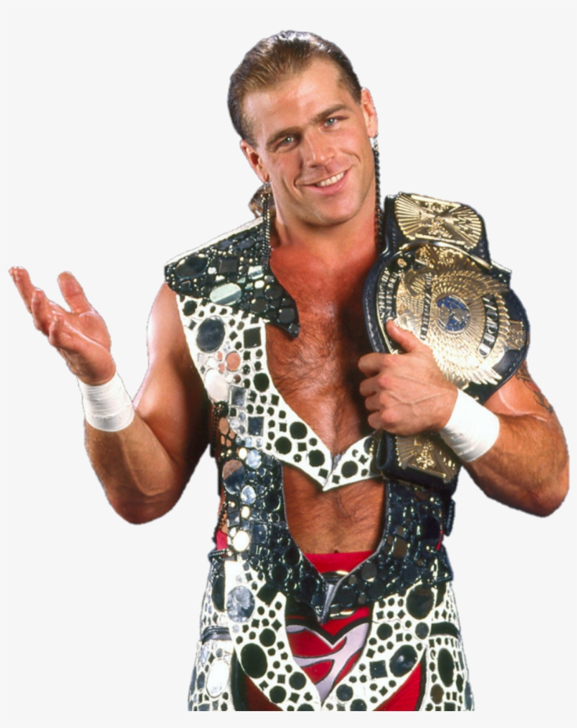 Wweshop Shawn Michaels Official Merchandise - Shawn Michaels Wwf Champion, transparent png