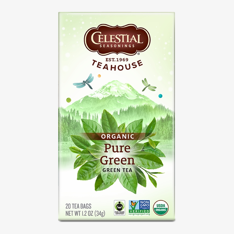 Pure Green - Celestial Seasonings, transparent png
