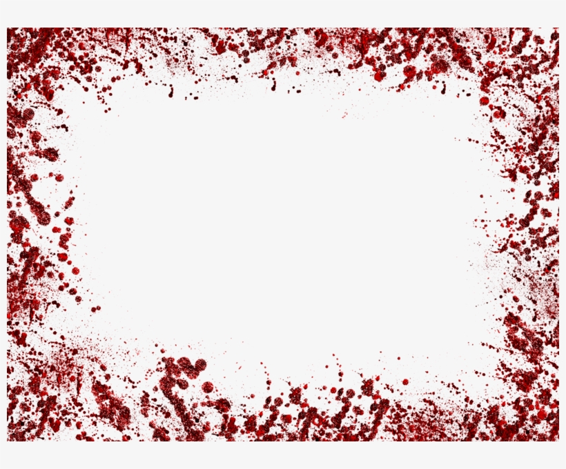Download Splatter Frame Blood Border Png Full Size Png Image Pngkit