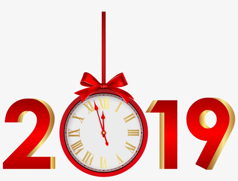 Happy New Year 2019 Png Hd, transparent png