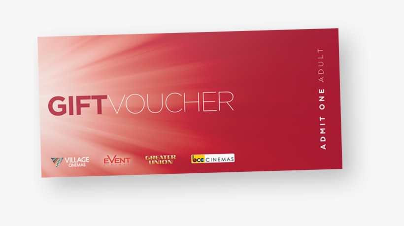 Village Adult Movie Ticket - Graphic Design, transparent png