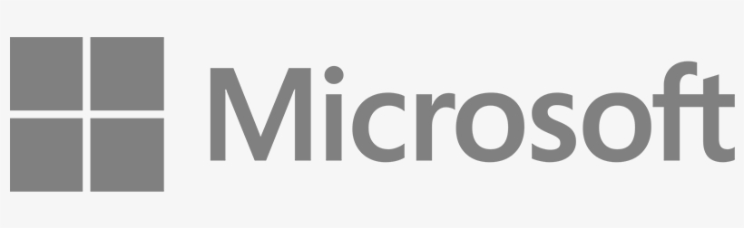 Learn Tech Skills - Microsoft Black And White, transparent png