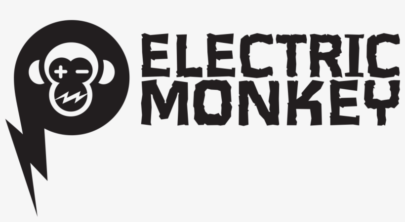 Electric Monkey Logo, transparent png