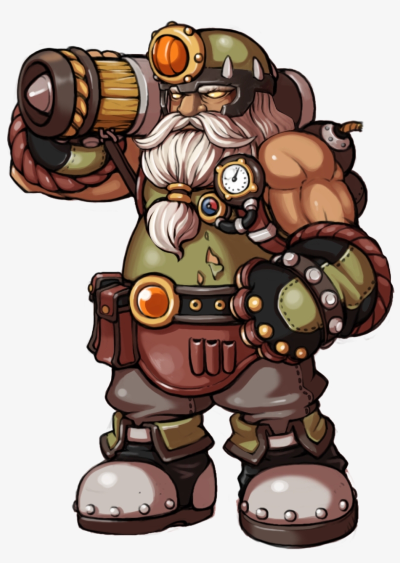 1078 X 1420 6 - Dwarf Engineer, transparent png