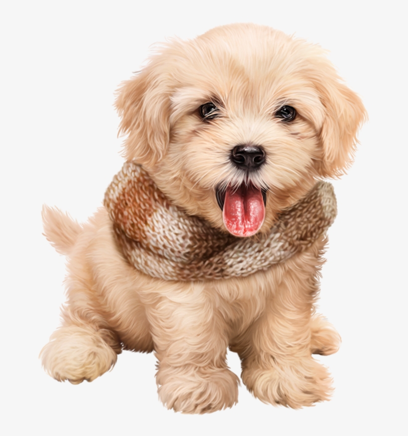 Cute Sticker - Puppy, transparent png