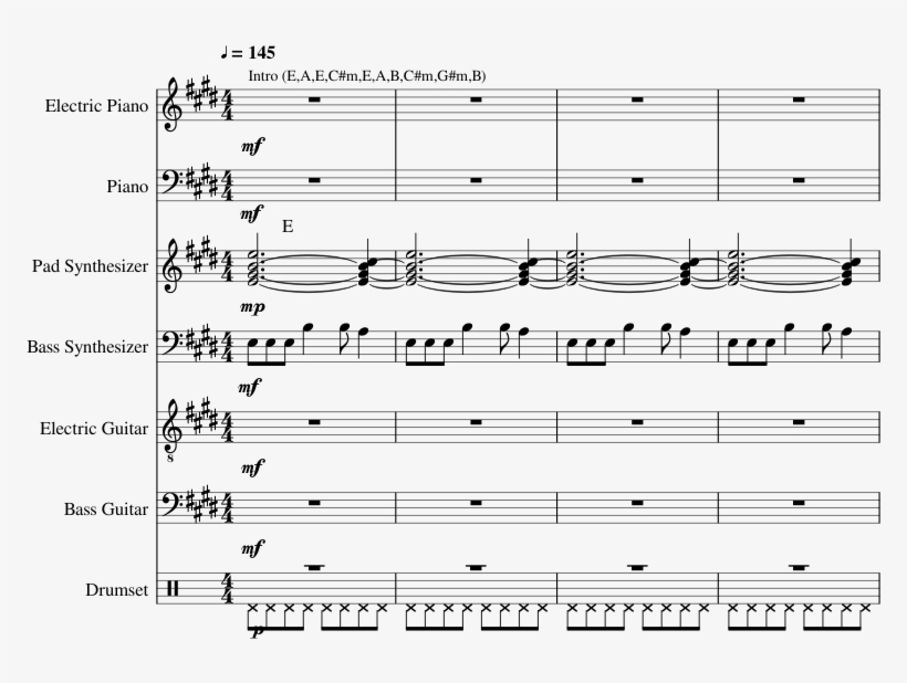 Spaceman - Sheet Music, transparent png