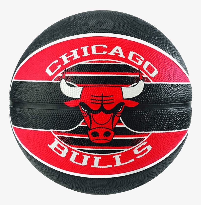 Spalding Chicago Bulls Basketball - Balon Chicago Bulls, transparent png